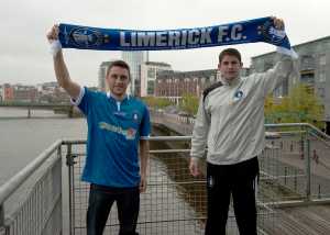 Limerick FC announce the signing of Shane Duggan at the Clarion