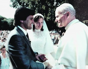Meeting with Pope John Paul II in August 1981