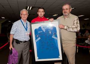 Presentation to Shaun Kelly at Thomond Park