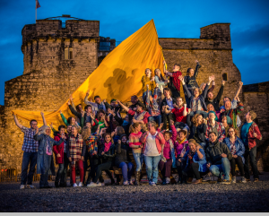 Lifting the Siege; community site-specific performance Image: Shane Serrano