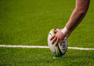 13 December 2014; A general view of a rugby ball. British & Irish Cup Round 6. Leinster A v Plymouth, Donnybrook Stadium, Donnybrook, Dublin. Picture credit: Piaras Ó Mídheach / SPORTSFILE