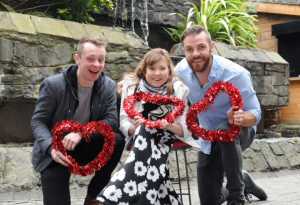 Dermot Sheedy, Hermitage Green Siobhan Mungovan, Mid West Spina Bifida Association member, and Barry Murphy, Hermitage Green. (Pic: Paul Mullins Photography)