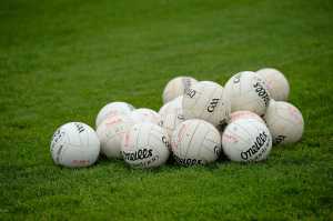 4 January 2015; A general view of gaelic footballs. Bord na Mona O'Byrne Cup, Group B, Round 1, Kildare v Louth. St Conleth's Park, Newbridge, Co. Kildare. Picture credit: Piaras î Mdheach / SPORTSFILE