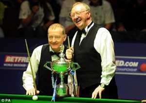 Steve Davis and Dennis Taylor