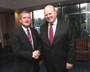 Fine Gael's Kieran O'Donnell and Michael Noonan.