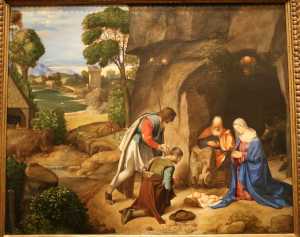The Adoration of the Shepherds, by Giorgione 1506