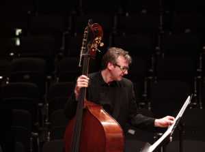 Dr Michael Murphy on double bass