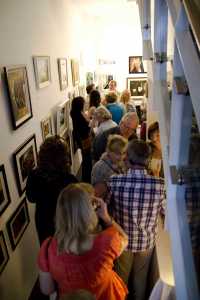 Crowded house; at least 70 artists use The Gallery for exhibition and sale