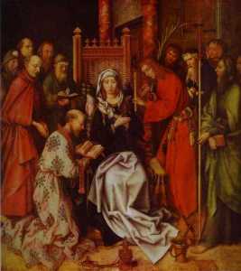 Death of the Virgin, by Hans Holbein the younger. c.1501.