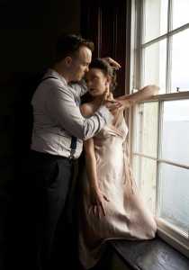 llicit lovers, Ciaran McMenamin as John and Lisa Dwyer Hogg, Miss Julie. Lime Tree on Wednesday 23