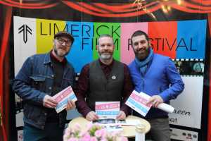 Paul Tarpey, LSAD, Simon McGuire, Limerick Film Festival, Dr. John Greenwood, LIT Photo: Herbert Knowles
