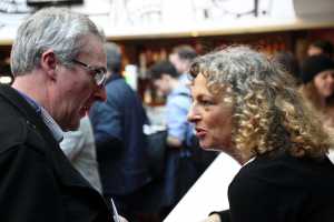 Maurce Egan, Limerick City Community Radio, and Cathy O'Donovan, Peli Ireland Photo: Herbert Knowles