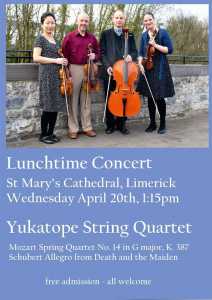 Mozart and Schubert with the Yukatope String Quartet
