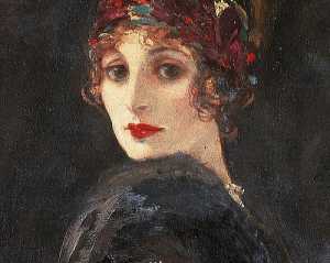 One of Sir John Lavery's portraits of Lady Hazel