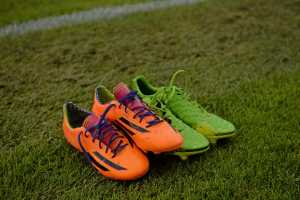 13 May 2014; A general view of football boots. International Underage Friendly, Republic of Ireland U19 v Mexico U20, Tallaght Stadium, Tallaght, Co. Dublin. Picture credit: Piaras î Mdheach / SPORTSFILE