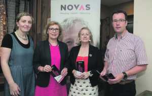 Maria O'Dwyer, director of Novas, Jan O'Sullivan TD, Anne Cronin, head of Novas' Homeless Services and Cllr Joe Leddin at the Limerick launch of Housing First.