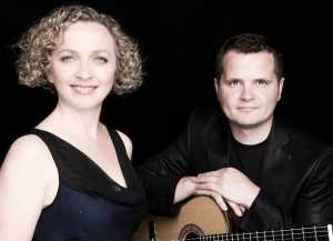 Soprano Deirdre Moynihan with guitarist Arthur O'Leary, on Tuesday August 30, 8pm