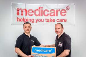 Brian Colbert of Fleming Medical and Darren Geary of FADA.