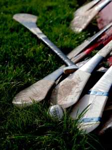 GAA Hurling stock image