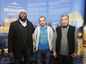 Imam Abdullah Jaribu, Saed Lahem and Adnan Ialjamie. 
