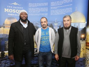 Imam Abdullah Jaribu, Saed Lahem and Adnan Ialjamie. 
