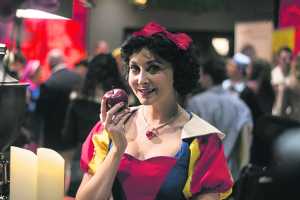 "Very lovely lovely girl" - Emma O'Driscoll as Snow White and that grievous apple Photo: by Stuart Mackey