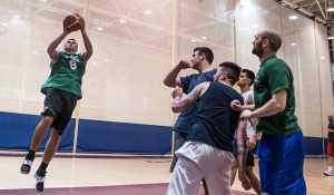 UL Eagles pre-season scrimmage at UL Arena limerick post news sport cian reinhardt