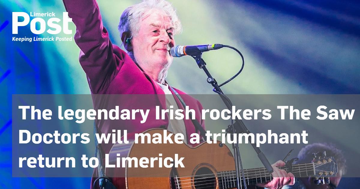 The legendary Irish rockers The Saw Doctors will make a triumphant ...