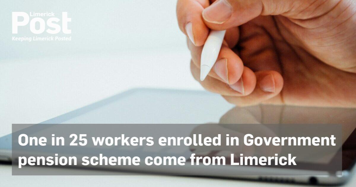 One in 25 workers enrolled in Government pension scheme come from Limerick