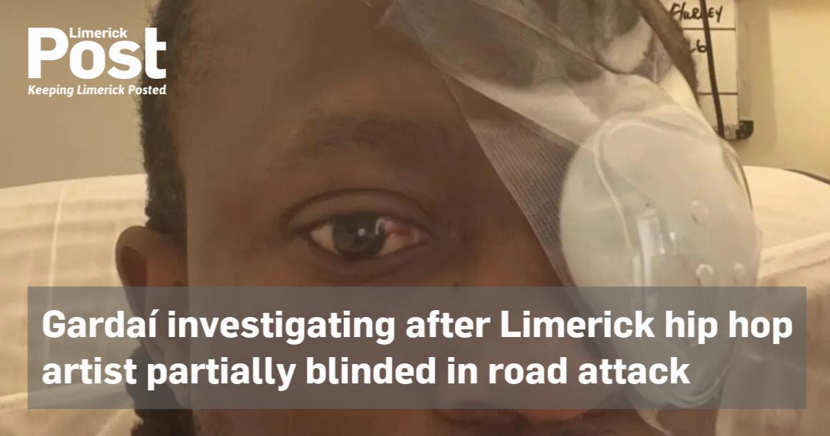 Gardaí investigating after Limerick hip hop artist partially blinded in road attack