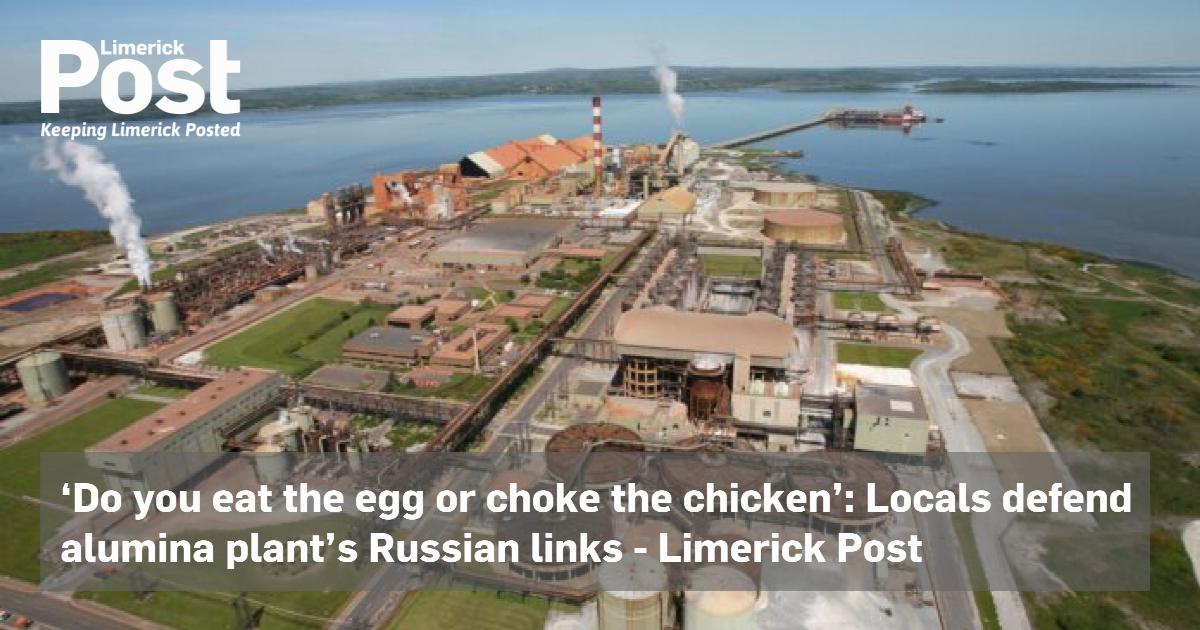 ‘Do you eat the egg or choke the chicken’: Locals defend alumina plant’s Russian links