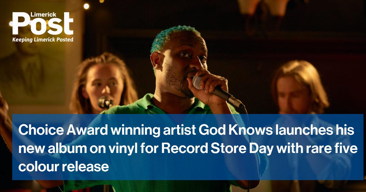 Choice Award winning artist God Knows launches his new album on vinyl for Record Store Day with rare five colour release