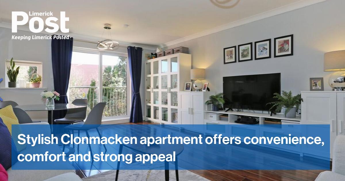 Stylish Clonmacken apartment offers convenience, comfort and strong appeal