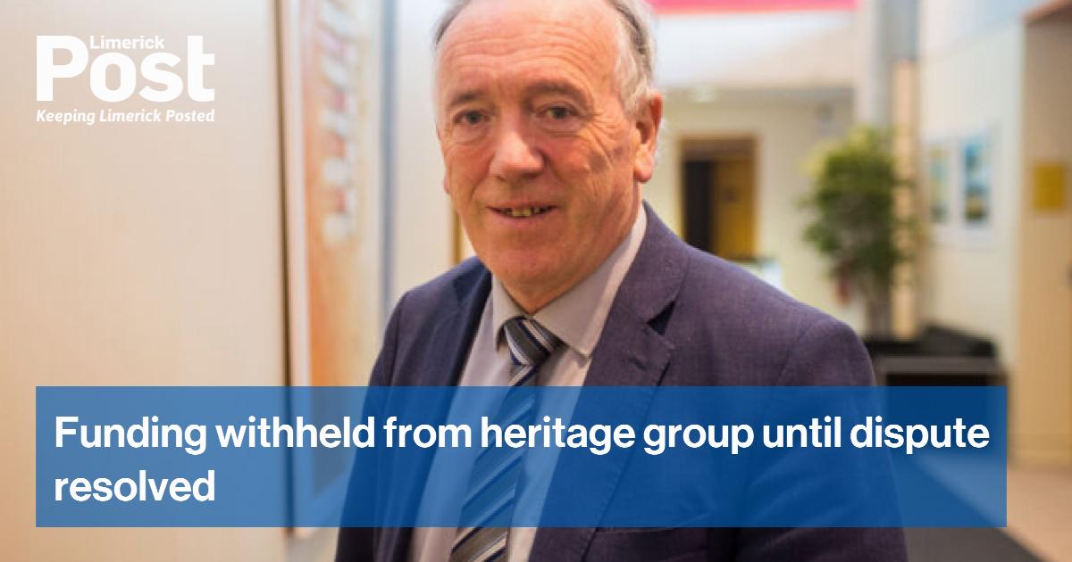 Funding withheld from heritage group until dispute resolved