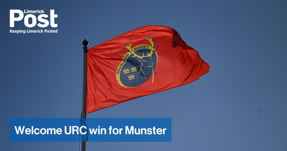 Welcome URC win for Munster