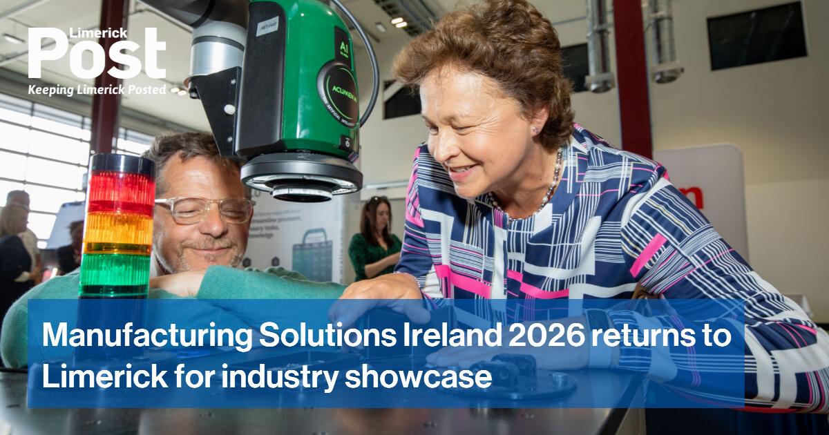 Manufacturing Solutions Ireland 2026 returns to Limerick for industry showcase