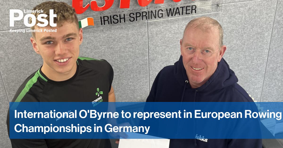 International O’Byrne to represent in European Rowing Championships in Germany