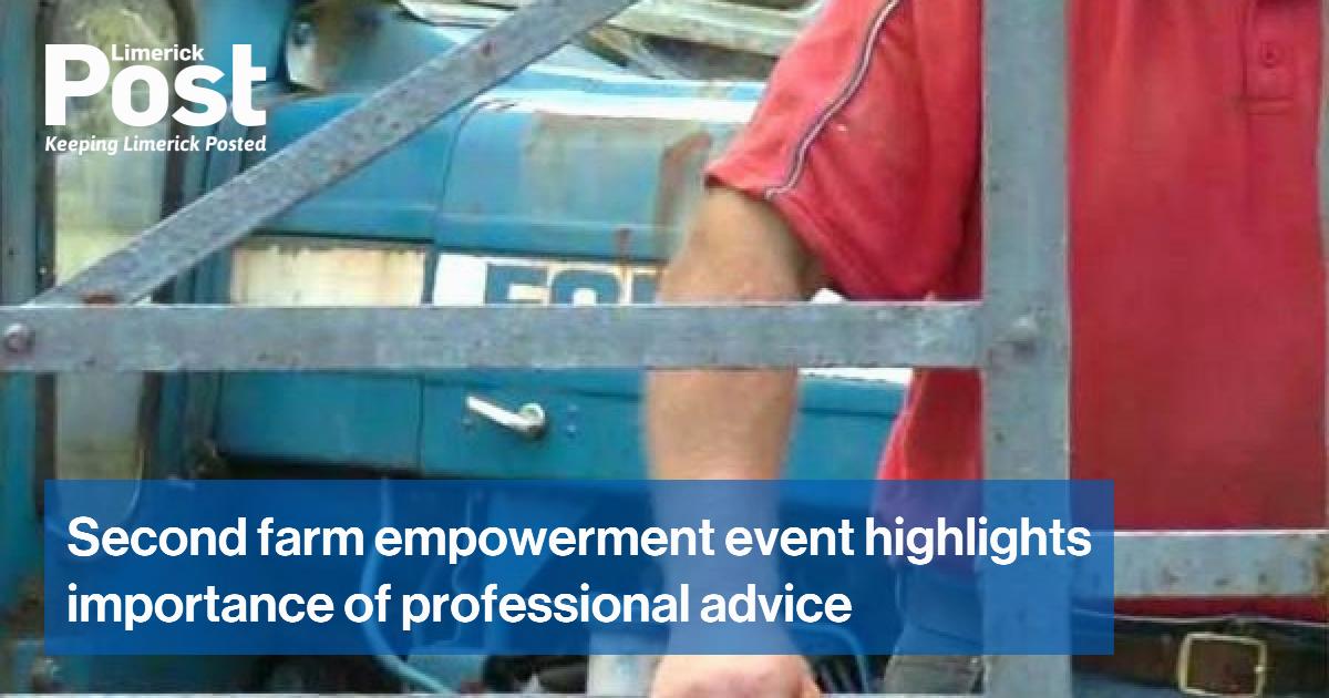 Second farm empowerment event highlights importance of professional advice