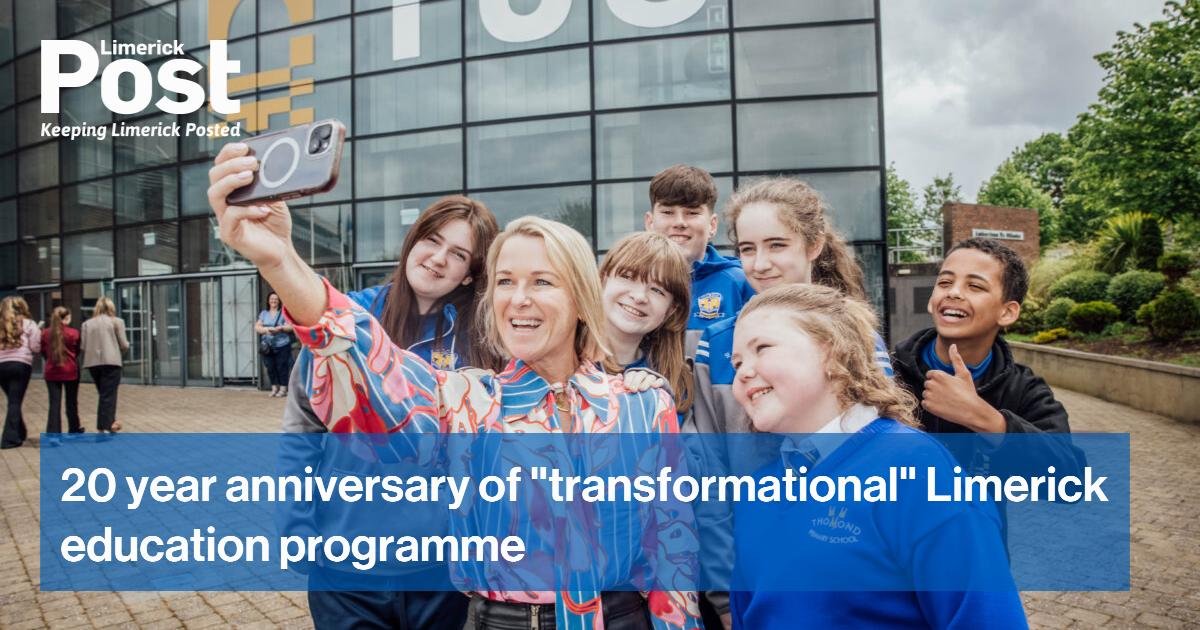 20 year anniversary of “transformational” Limerick education programme