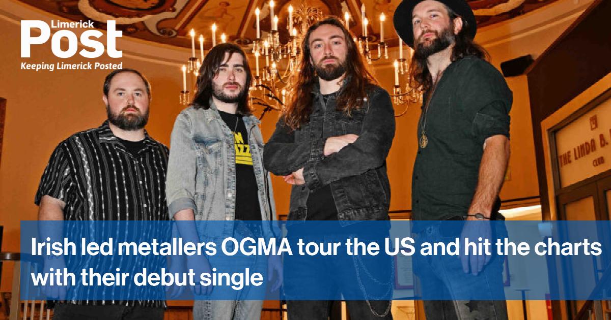Irish led metallers OGMA tour the US and hit the charts with their debut single