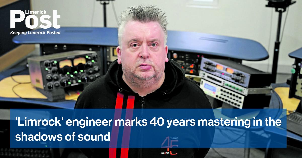 ‘Limrock' engineer marks 40 years mastering in the shadows of sound