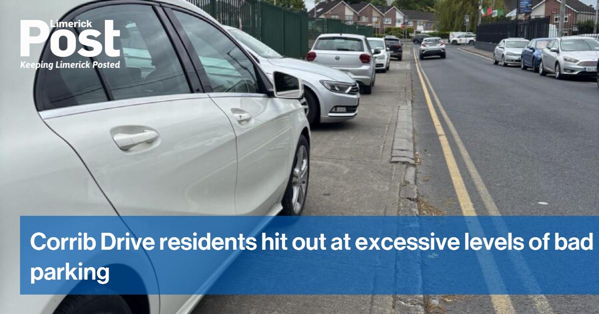 Corrib Drive residents hit out at excessive levels of bad parking