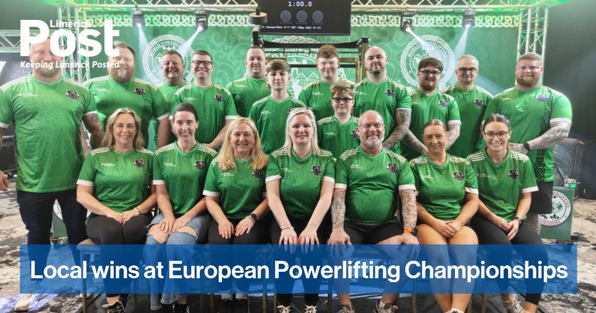 Local wins at European Powerlifting Championships