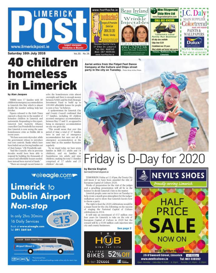 Limerick Post Newspaper - 
