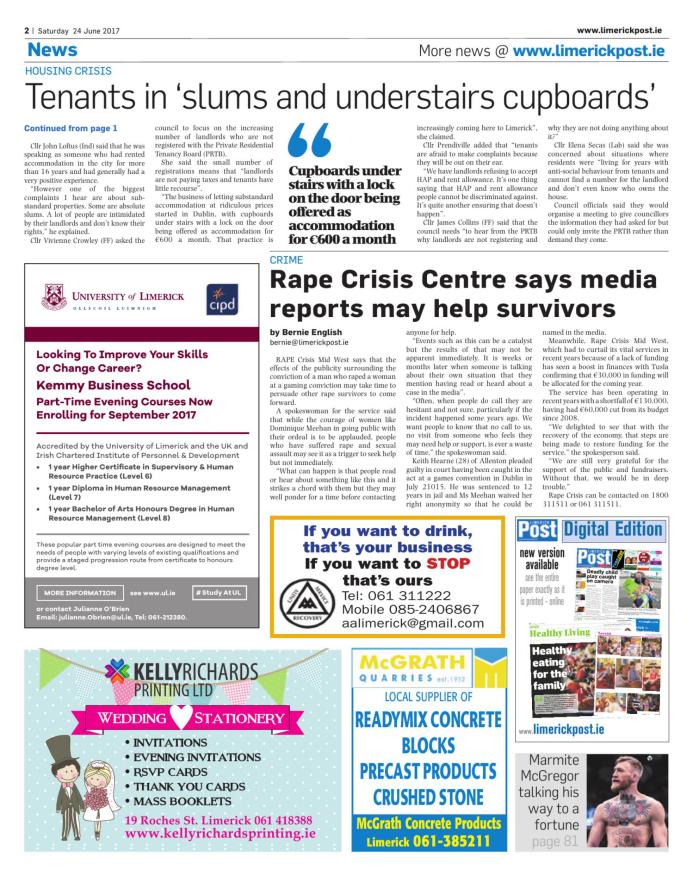 Limerick Post Newspaper
