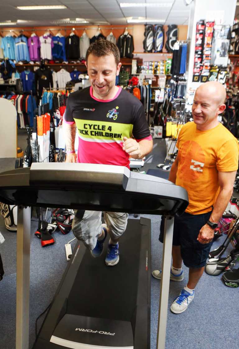 Sophie spurs dad’s marathon effort