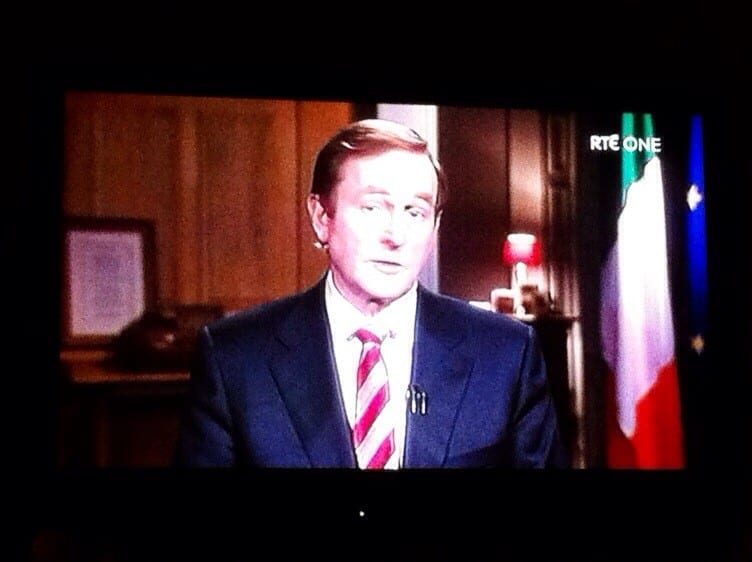 An Taoiseach says we are moving in the right direction