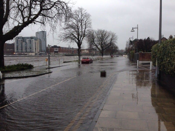Limerick awash with flooding as storm hits