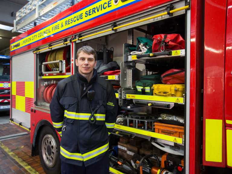 Firefighter Eli is Limerick’s latest hero