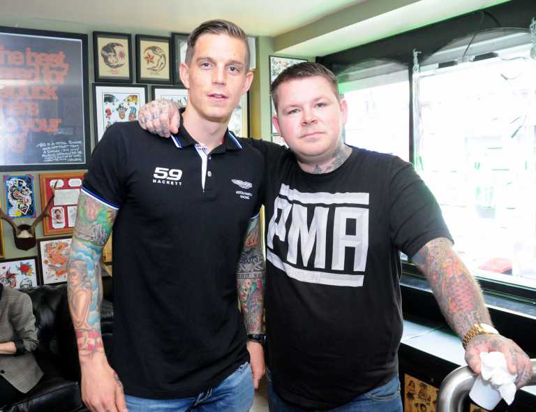 Liverpool FC star Daniel Agger was in Limerick City today